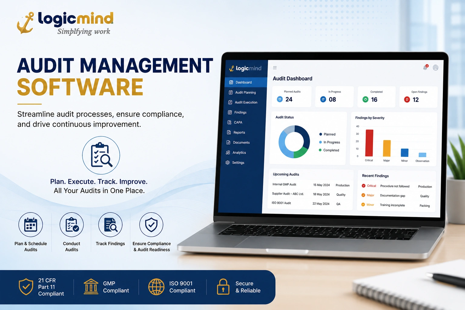Audit Management Software for Pharmaceutical Quality Management